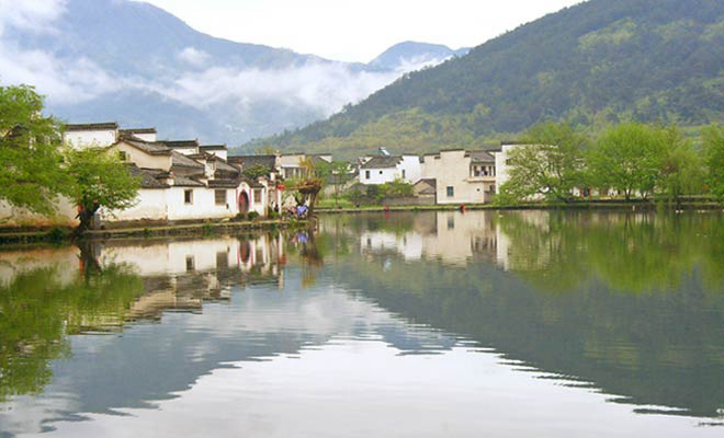 (黄山黟县)宏村风景区