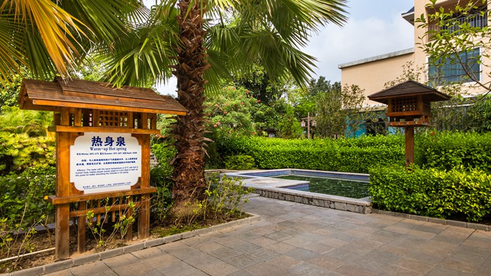 河源叶园温泉度假酒店豪华大床房1晚 叶园温泉票2张