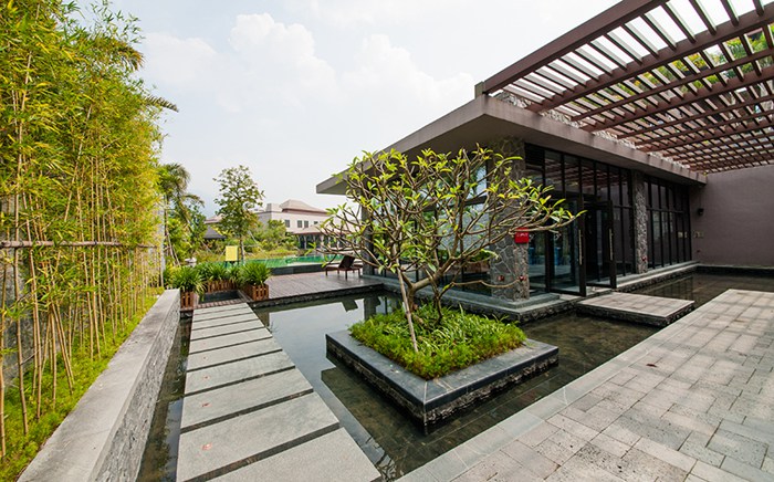 广州都喜泰丽温泉酒店 泰丽畔山大床别墅1晚(