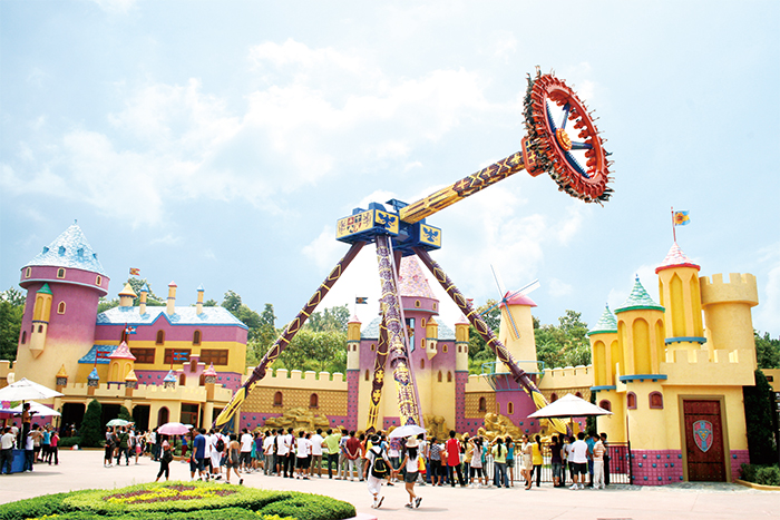 【北京(免预约,即时出票)桂林乐满地主题乐园门票-妇女节优惠票1张(3.