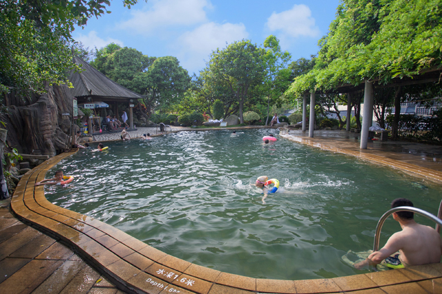 龙佳生态温泉山庄龙泉阁露天温泉儿童票1张-免预约